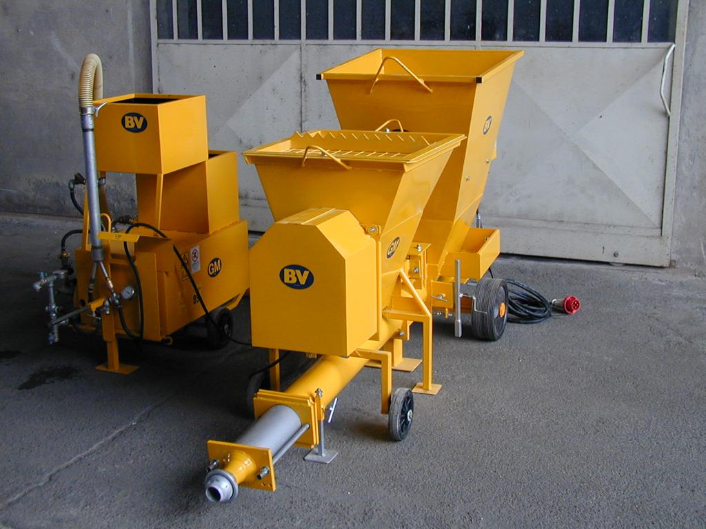 COMBIMIX FOR CELLULAR CONCRETE COMBIMIX Mixing pump continues for